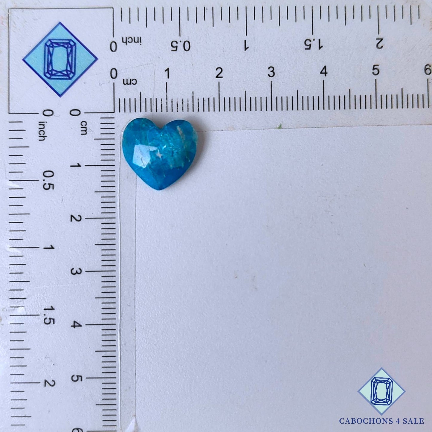 Apatite +  Rutile Quartz Doublet Gemstone  Heart Doublets 13*14*5mm available for sale