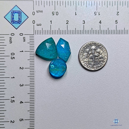 Apatite +  Crystal Quartz Doblets Mix Doublets