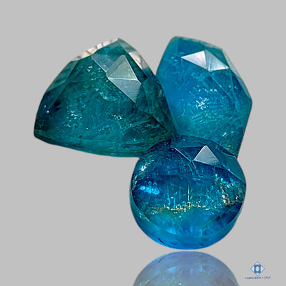 Apatite +  Crystal Quartz Doblets Mix Doublets