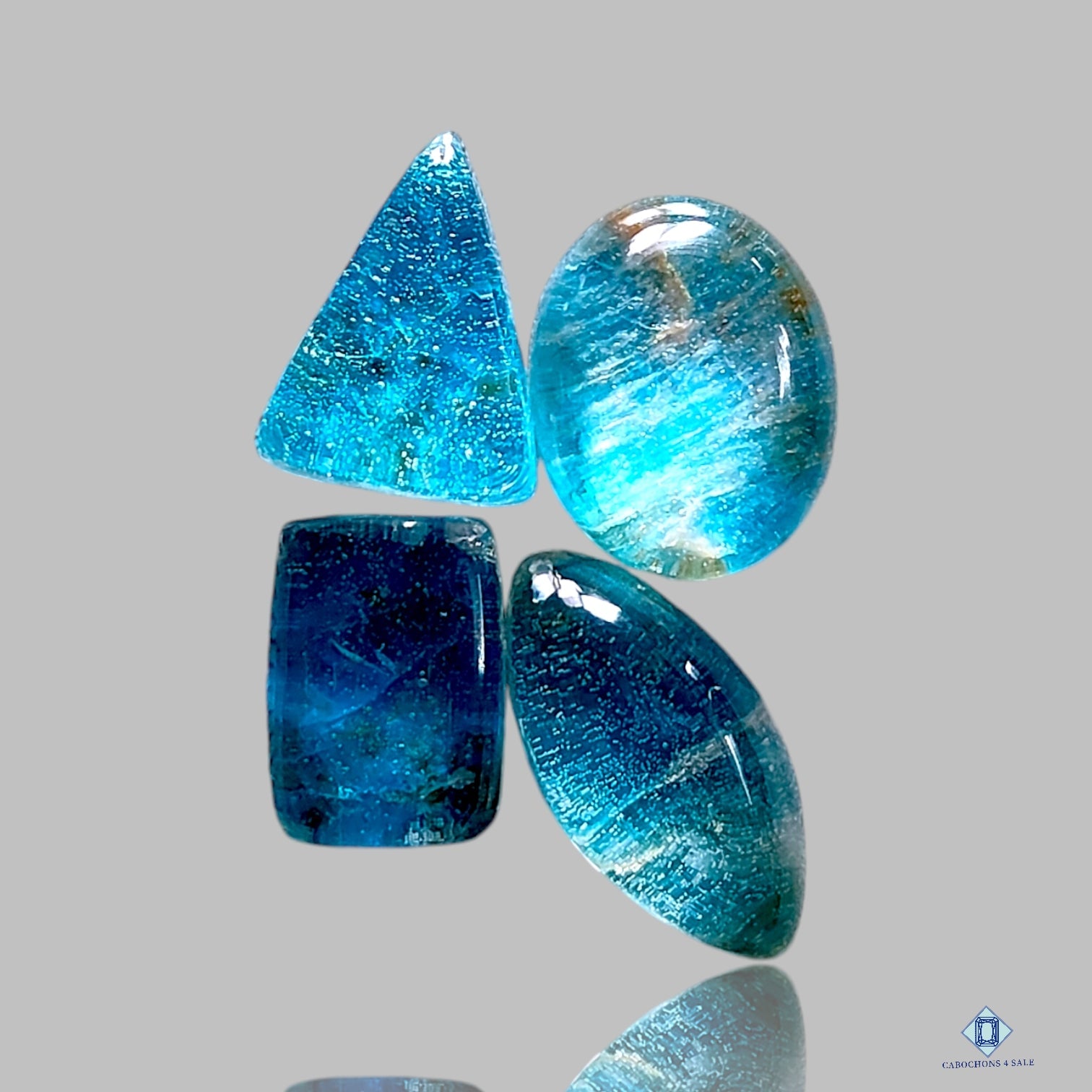 Apatite +  Crystal Quartz Doublets