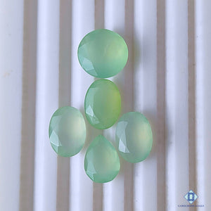 Apple Green Chalcedony Mix Shape Lots