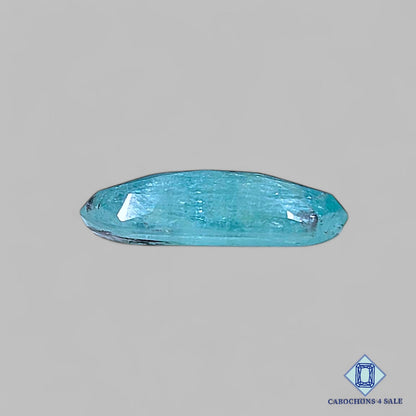 Piedra preciosa de cianita aqua natural de corte rosa elegante de 18 x 9 x 4 mm procedente de Brasil, disponible para la venta.