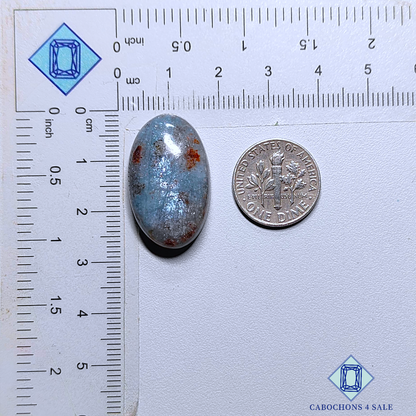 Aquamarine Oval Cabochons