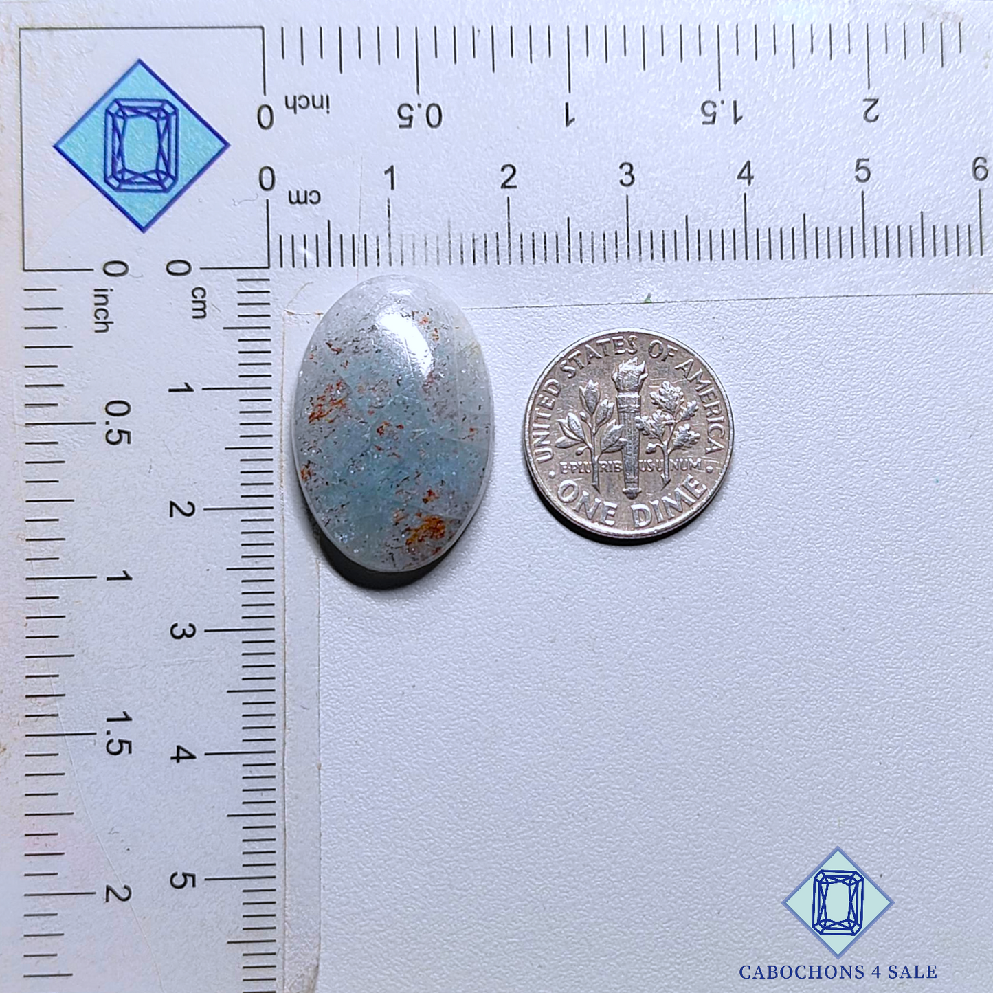 Aquamarine Oval Cabochons