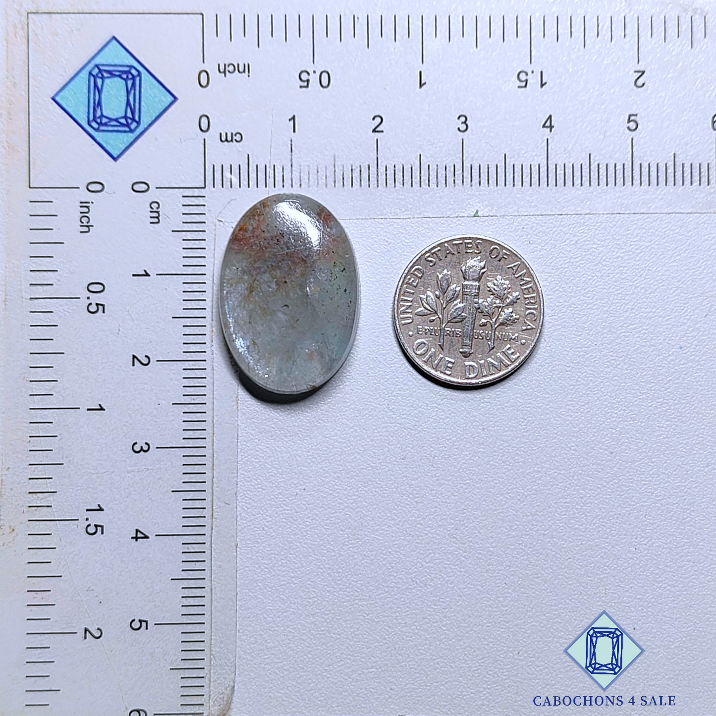 Aquamarine Oval Cabochons