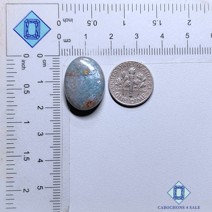 Aquamarine Oval Cabochons