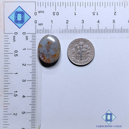 Aquamarine Oval Cabochons