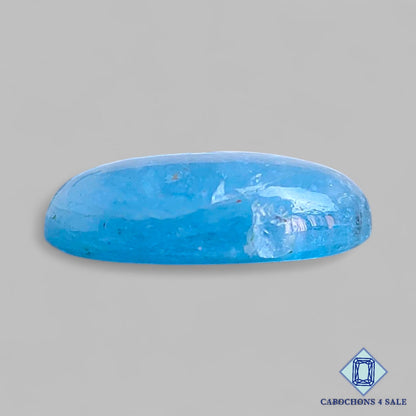 Natural Aquamarine Gemstone  Oval Cabochons 21*12*6mm From Brazil available for sale