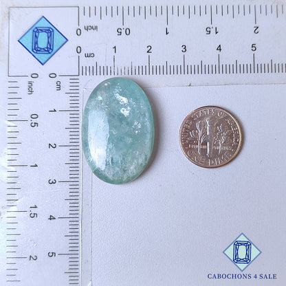 Aquamarine Oval Cabochons