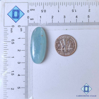 Aquamarine Oval Cabochons