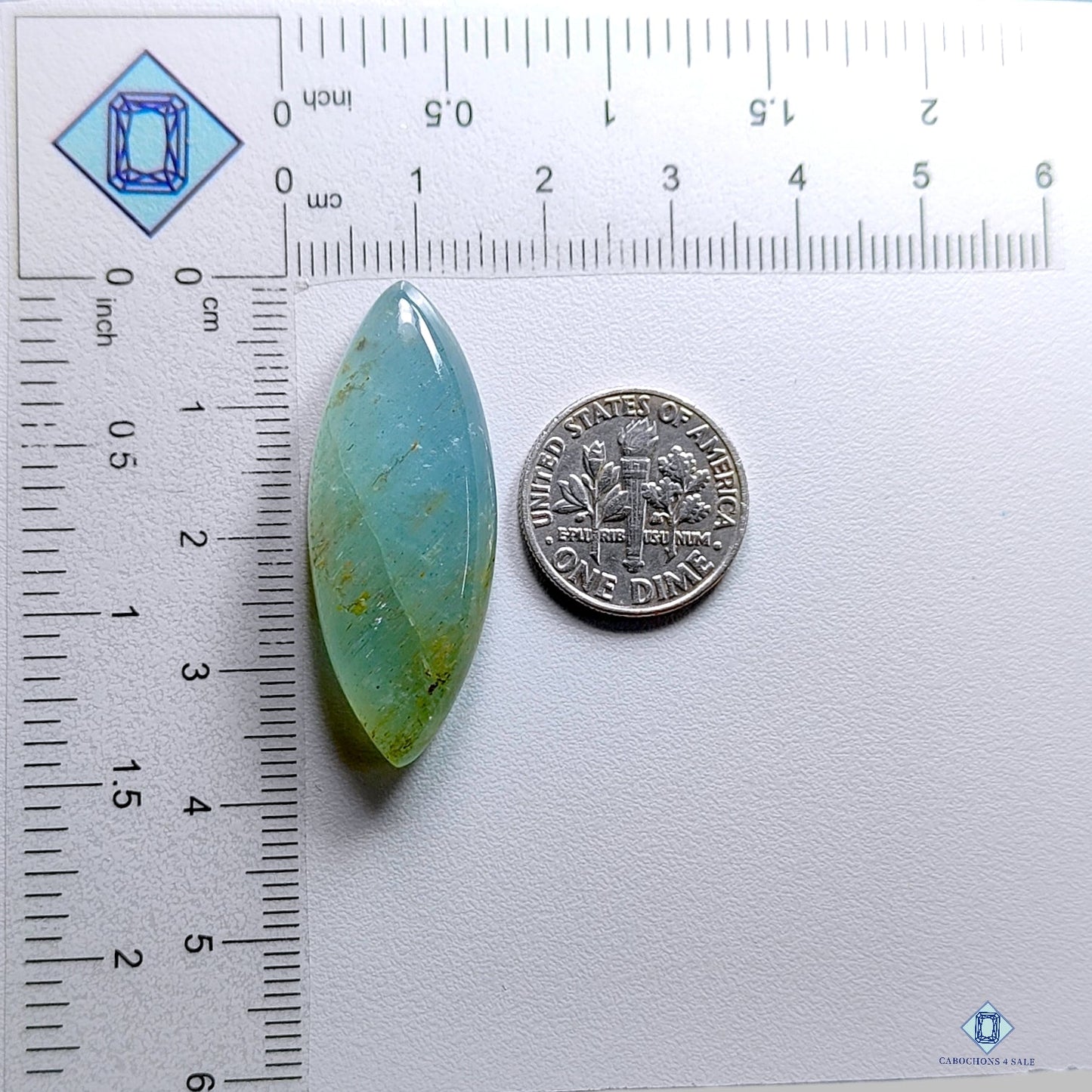 Aquamarine Marquise Cabochons