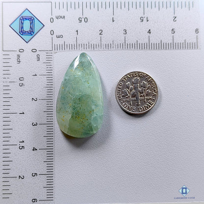 Aquamarine Pear Cabochons