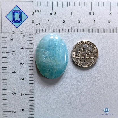 Aquamarine Oval Cabochons