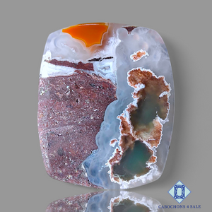 Aquaprase Rectangle Cabochons