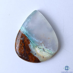 Aquaprase Pear Cabochons