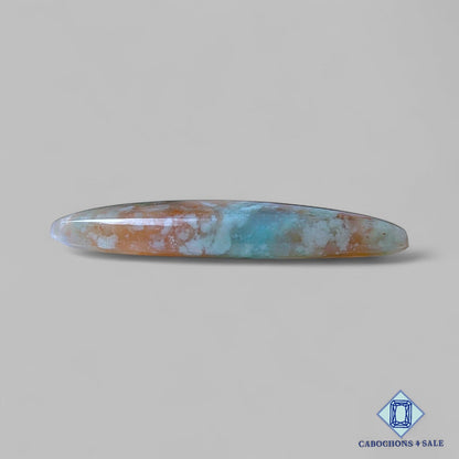 Natural Aquaprase Gemstone  Marquise Cabochons 42*12*5mm from South Africa  available for sale