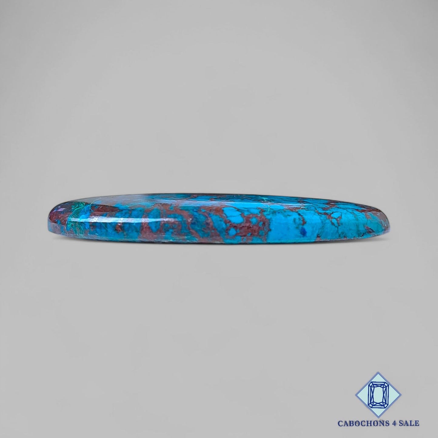 Natural Arizona Shattuckite Gemstone  Oval Cabochons 52*27*6mm from Arizona  available for sale