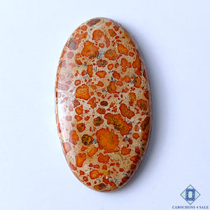 Asteroid Jasper Oval Cabochons 43x24x5mm