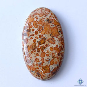 Asteroid Jasper Oval Cabochons 44x25x6mm