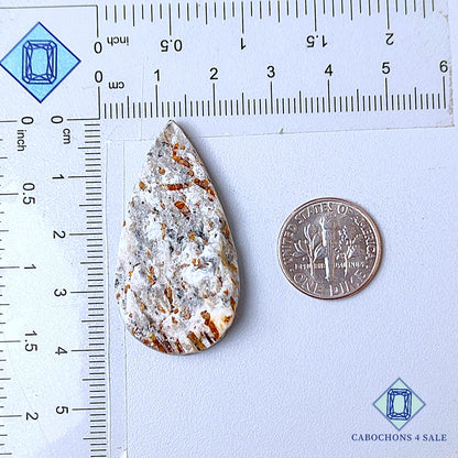 Natural Astrophyllite Gemstone Pear Druzy 40*21*6mm from Russia  available for sale