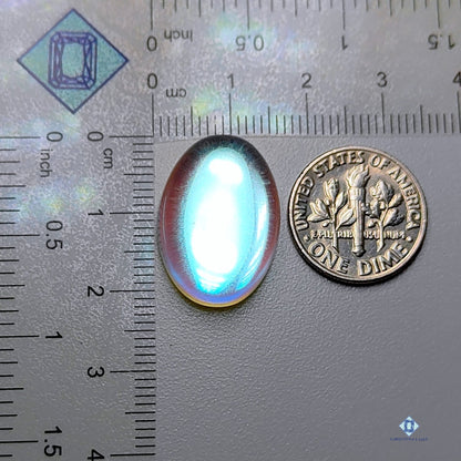 Aura Glass Oval Cabochons