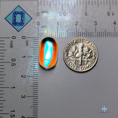 Aura Glass Oval Cabochons