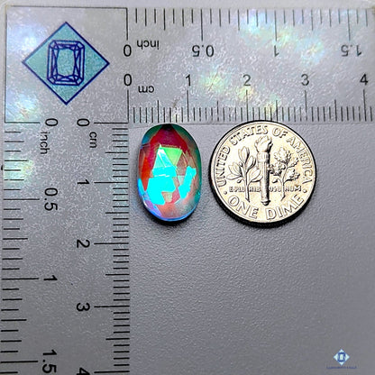 Aura Glass Oval Cabochons