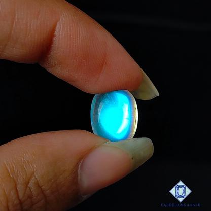 Aura Glass + Crystal Quartz Doublet