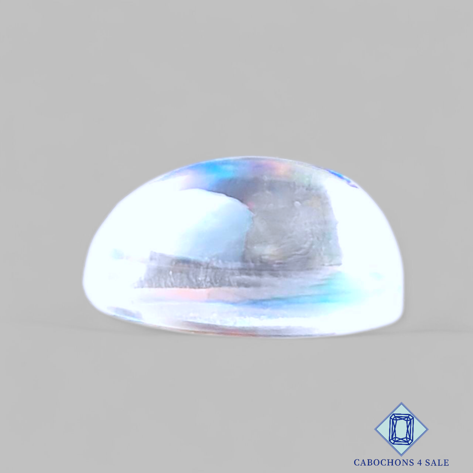 Aura Glass + Crystal Quartz Doublet