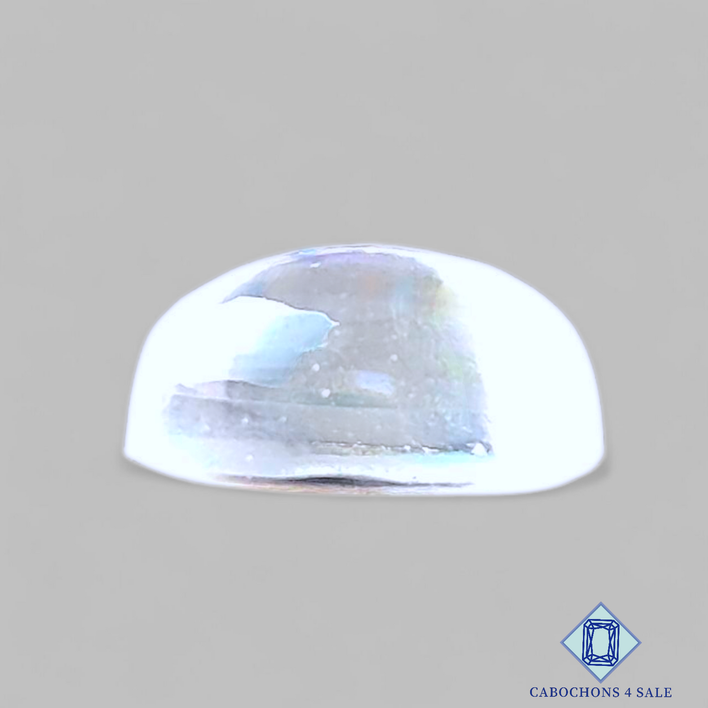 Aura Glass + Crystal Quartz Doublet