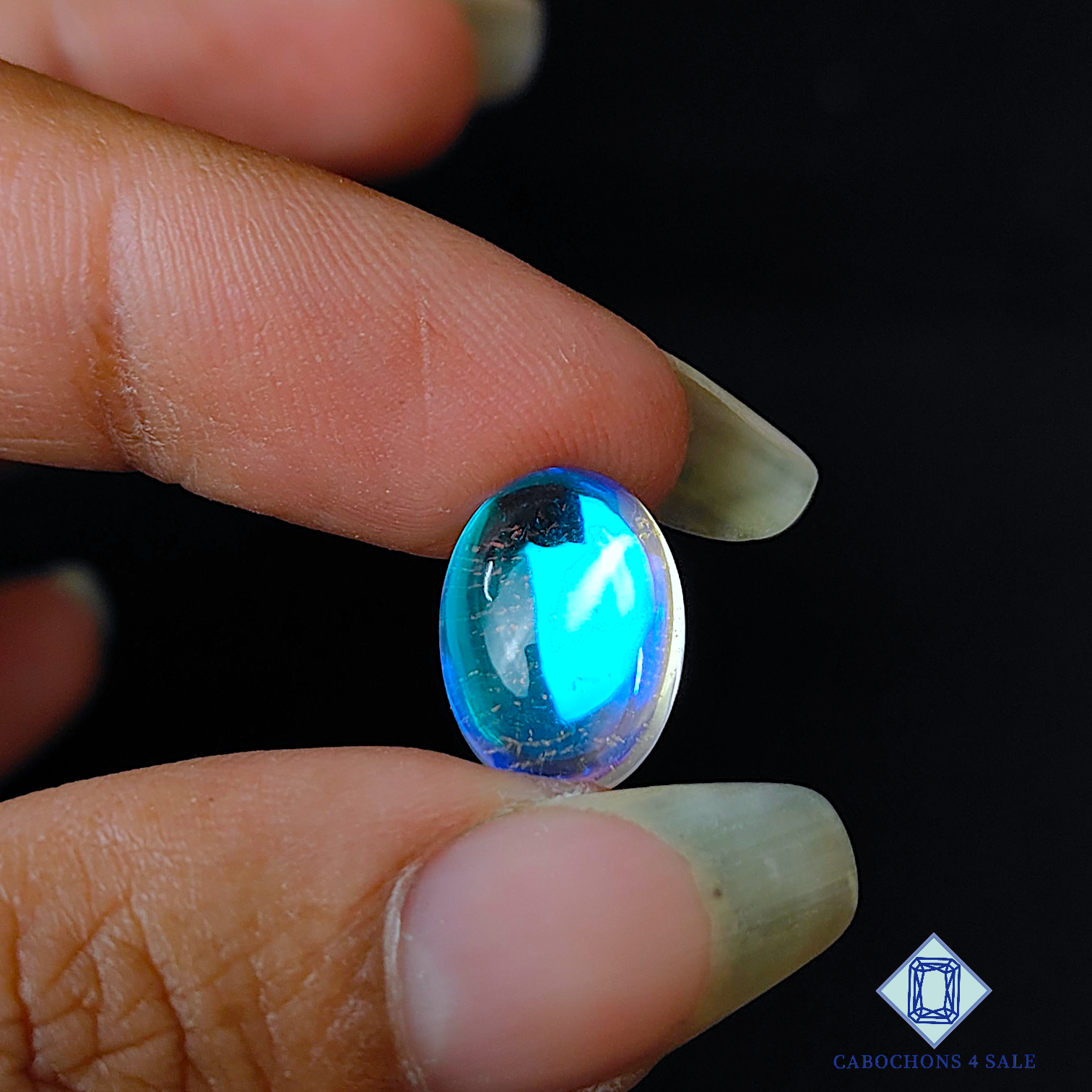 Aura Glass + Crystal Quartz Doublet