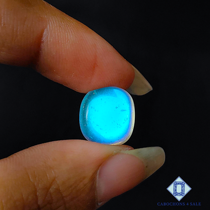 Aura Glass + Crystal Quartz Doublets