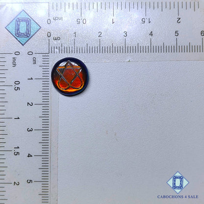 Tallas redondas de ópalo Aurora natural de 15 x 3 mm, procedentes de Australia, disponibles para la venta.