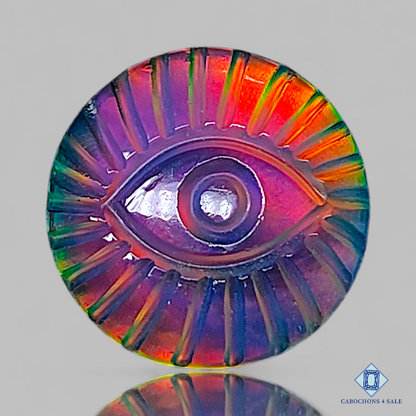 Aurora Opal + Crystal Quartz Doublet