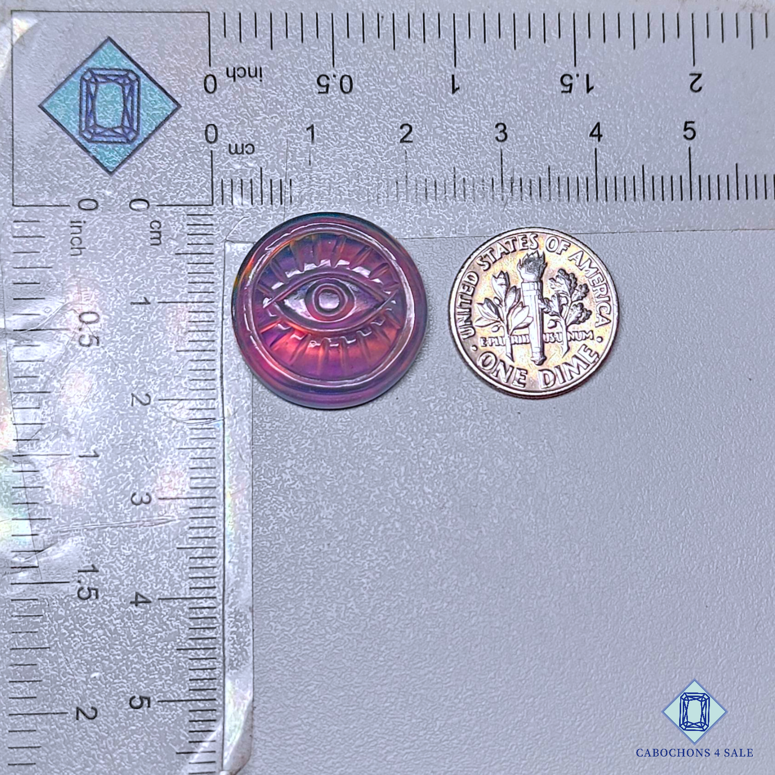 Aurora Opal + Crystal Quartz Doublet