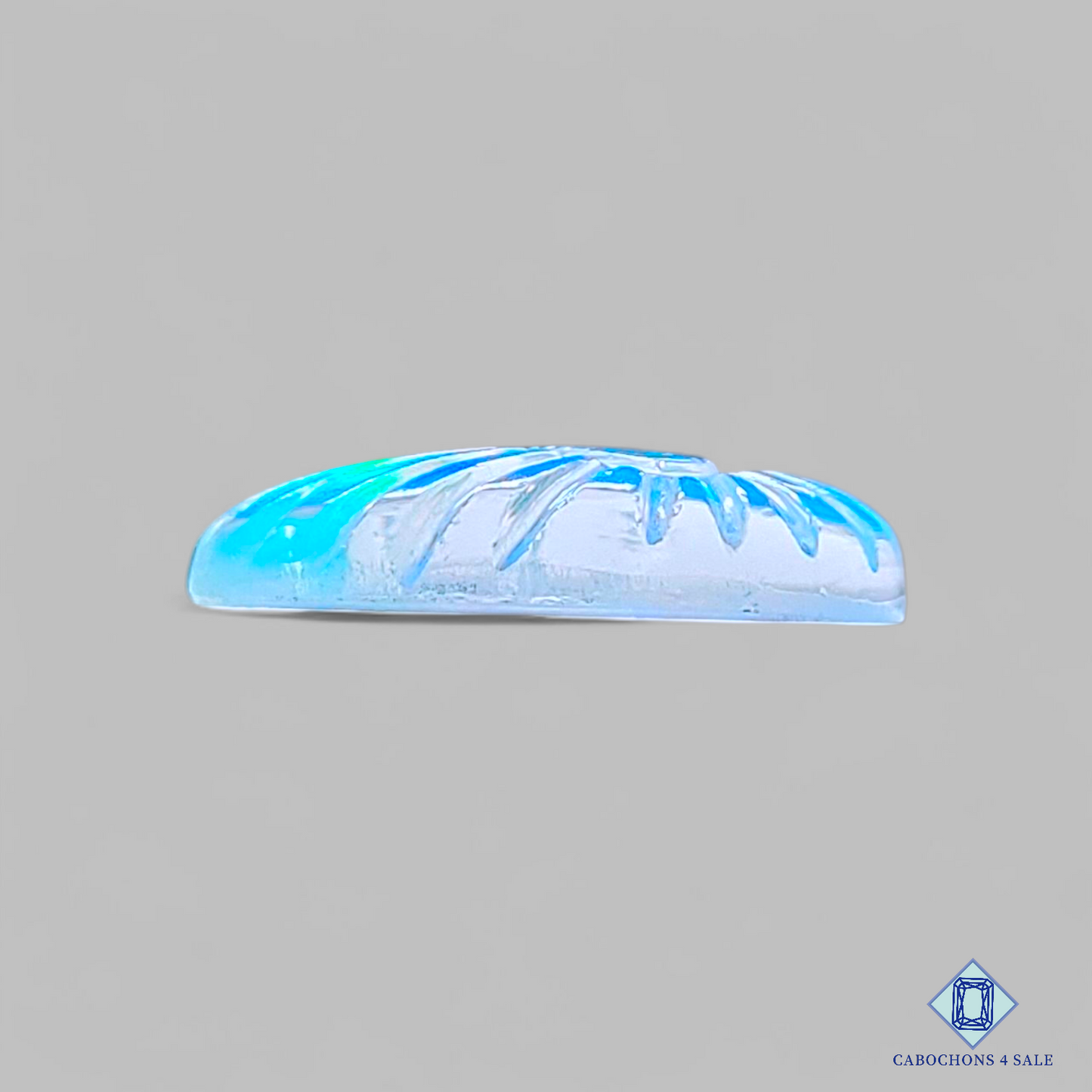 Aurora Opal + Crystal Quartz Doublet