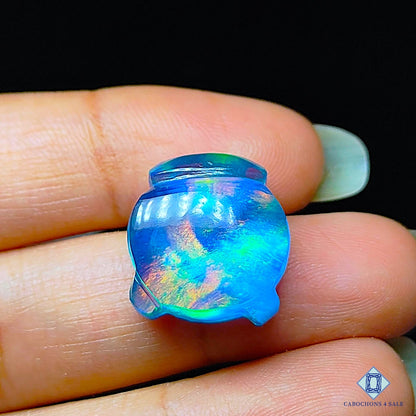 Aurora Opal Crystal Quartz Doublet