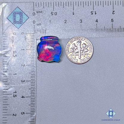 Aurora Opal Crystal Quartz Doublet