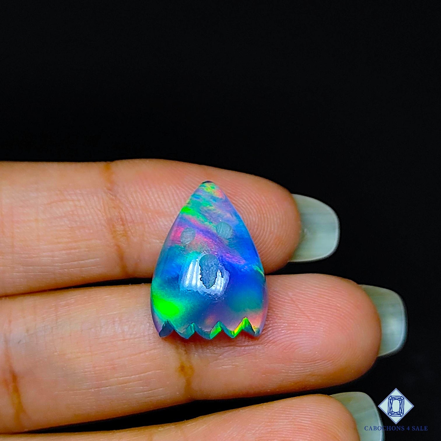 Aurora Opal Crystal Quartz Doublet