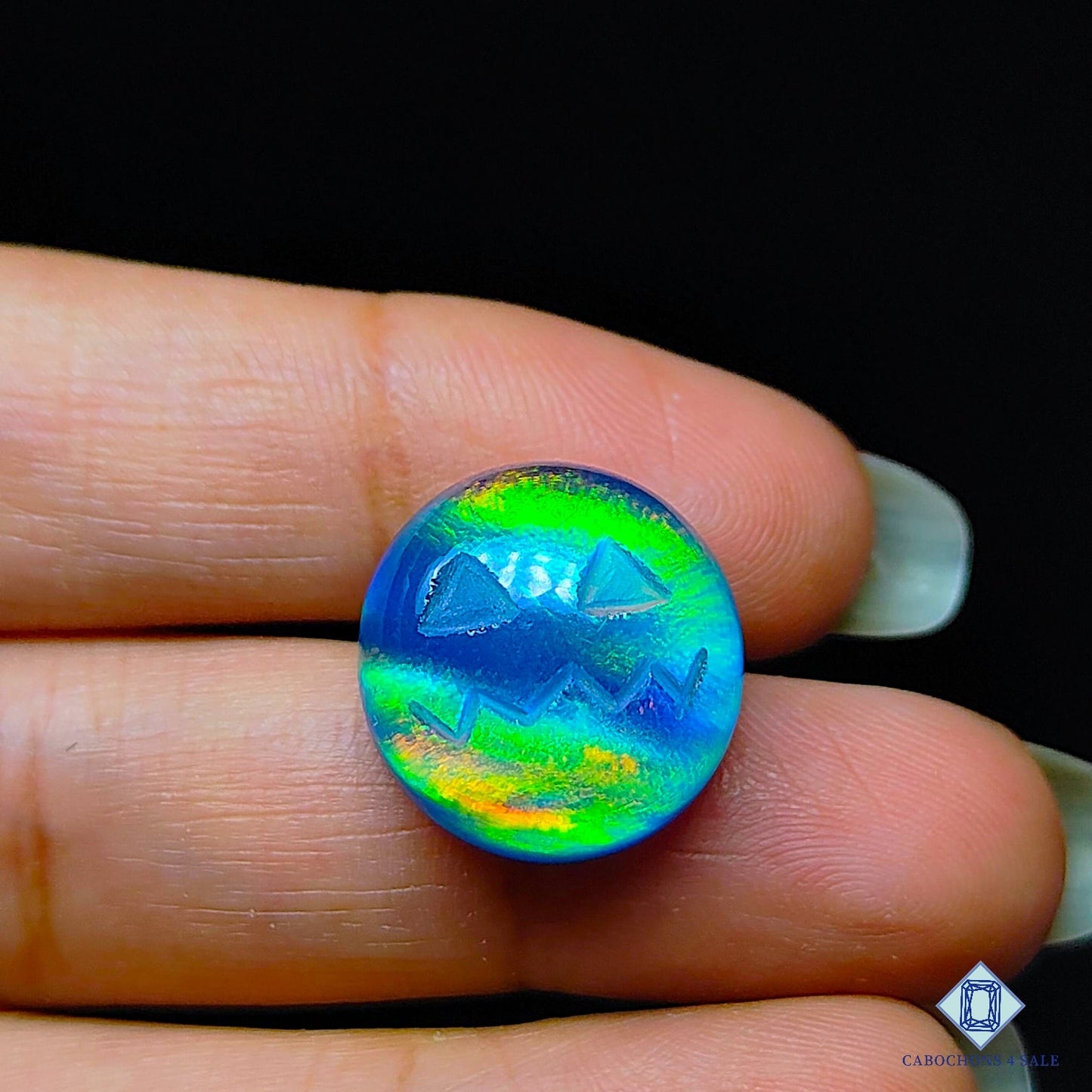 Aurora Opal Crystal Quartz Doublet