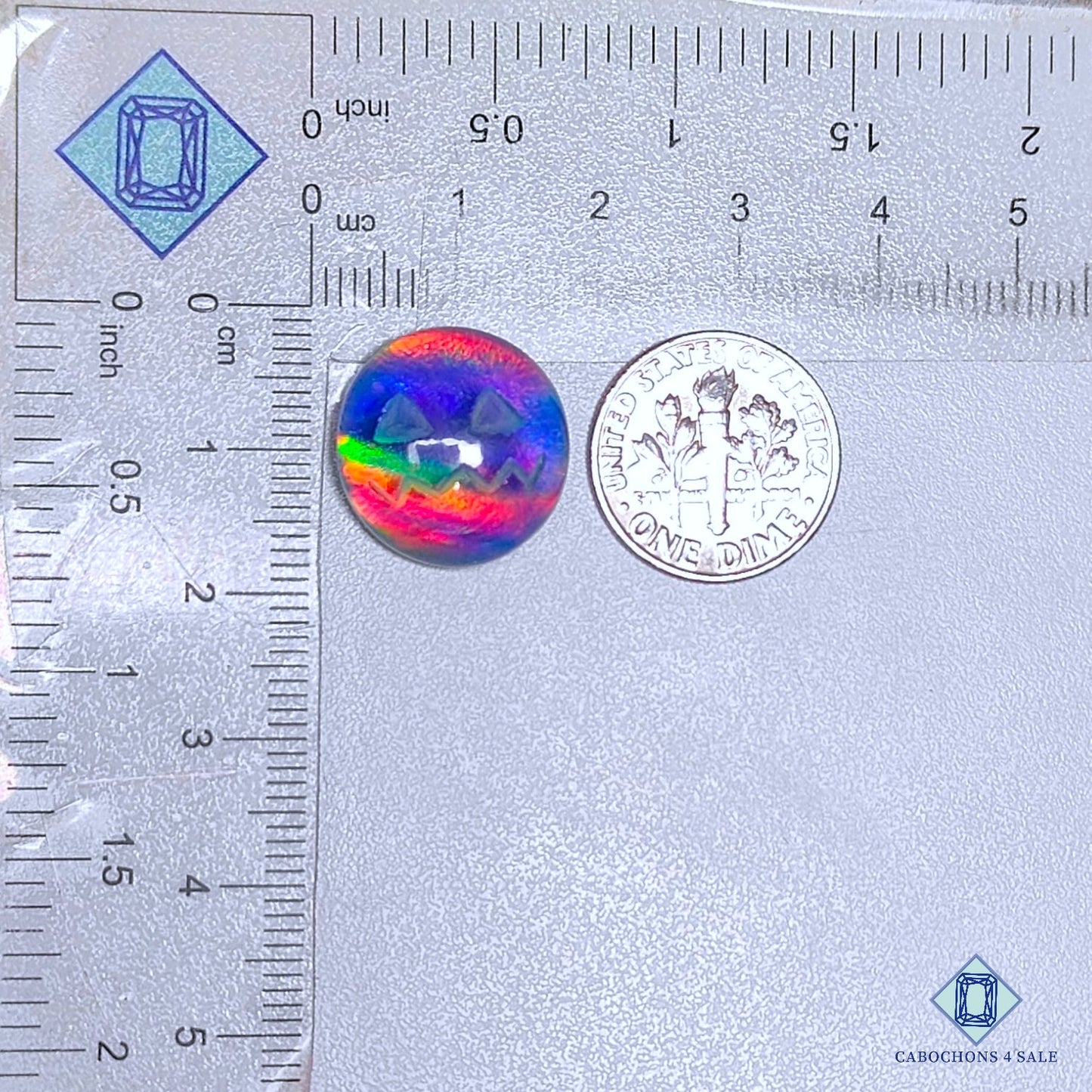 Aurora Opal Crystal Quartz Doublet