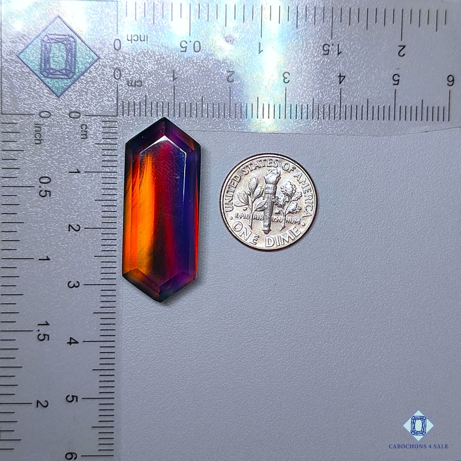 Aurora Opal + Crystal Quartz Doublet