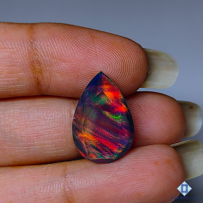 Aurora Opal + Crystal Quartz Doublet