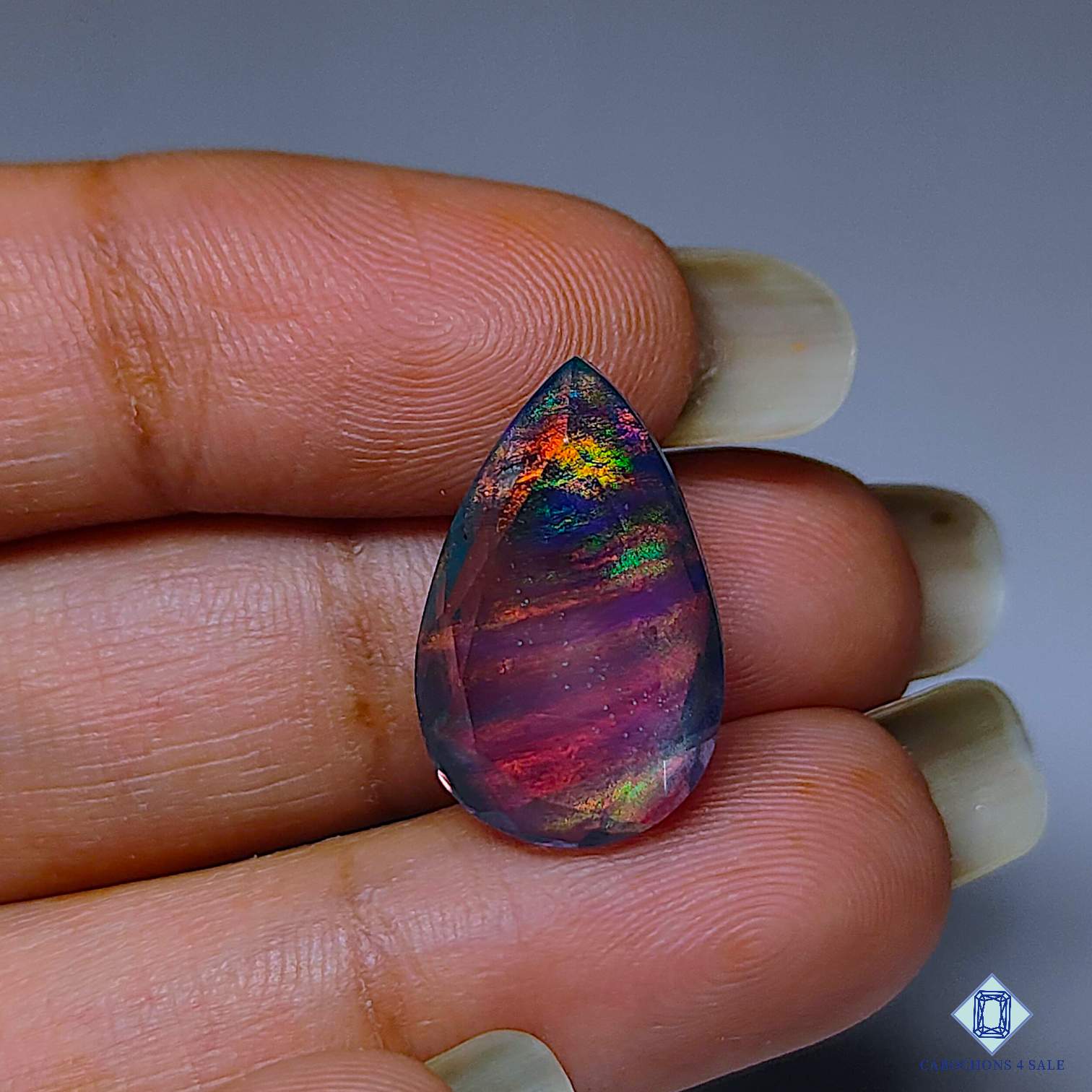 Aurora Opal + Crystal Quartz Doublet