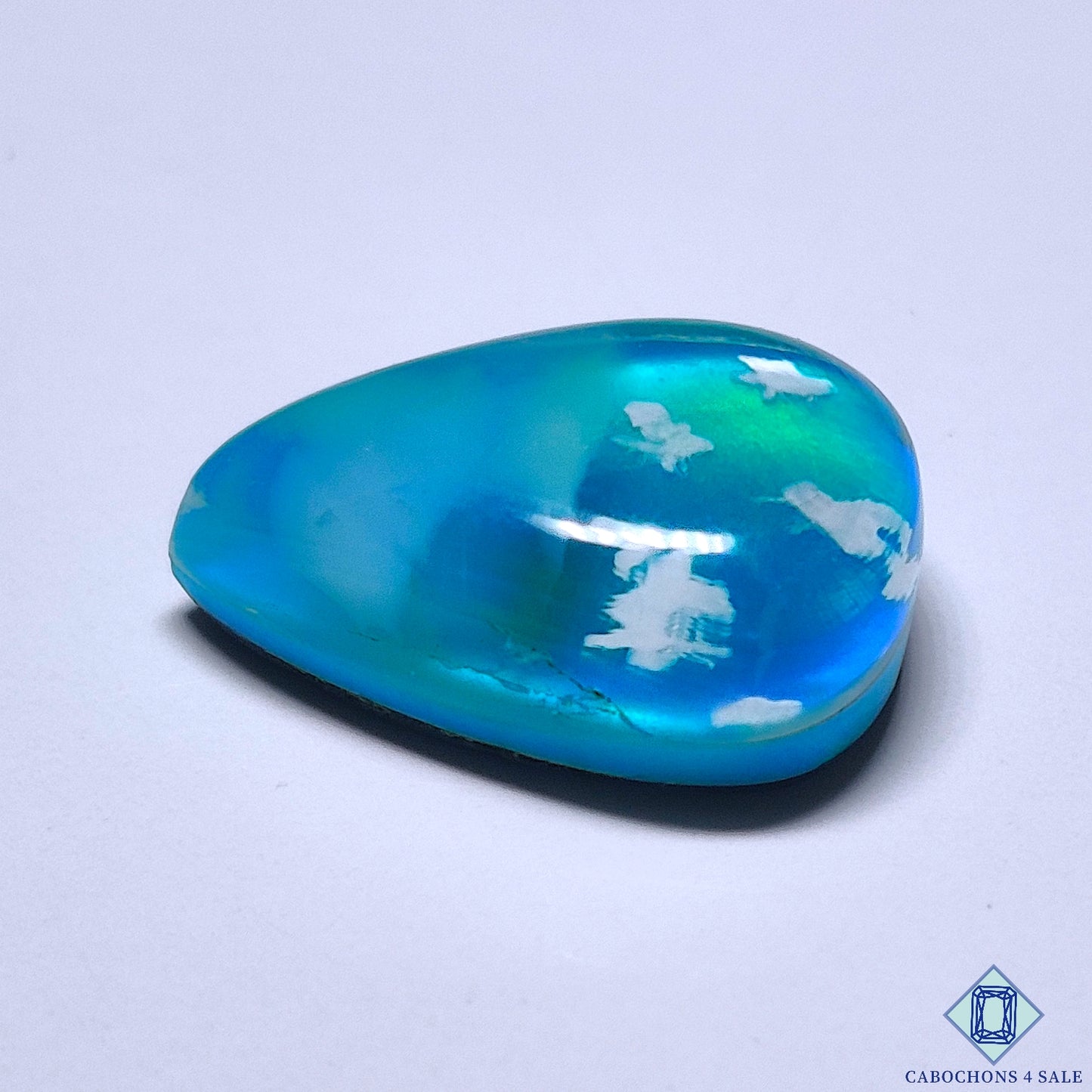 Aurora Opal + Crystal Quartz Doublet