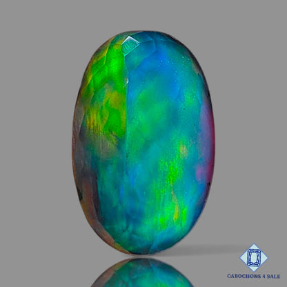 Aurora Opal + Crystal Quartz Doublet