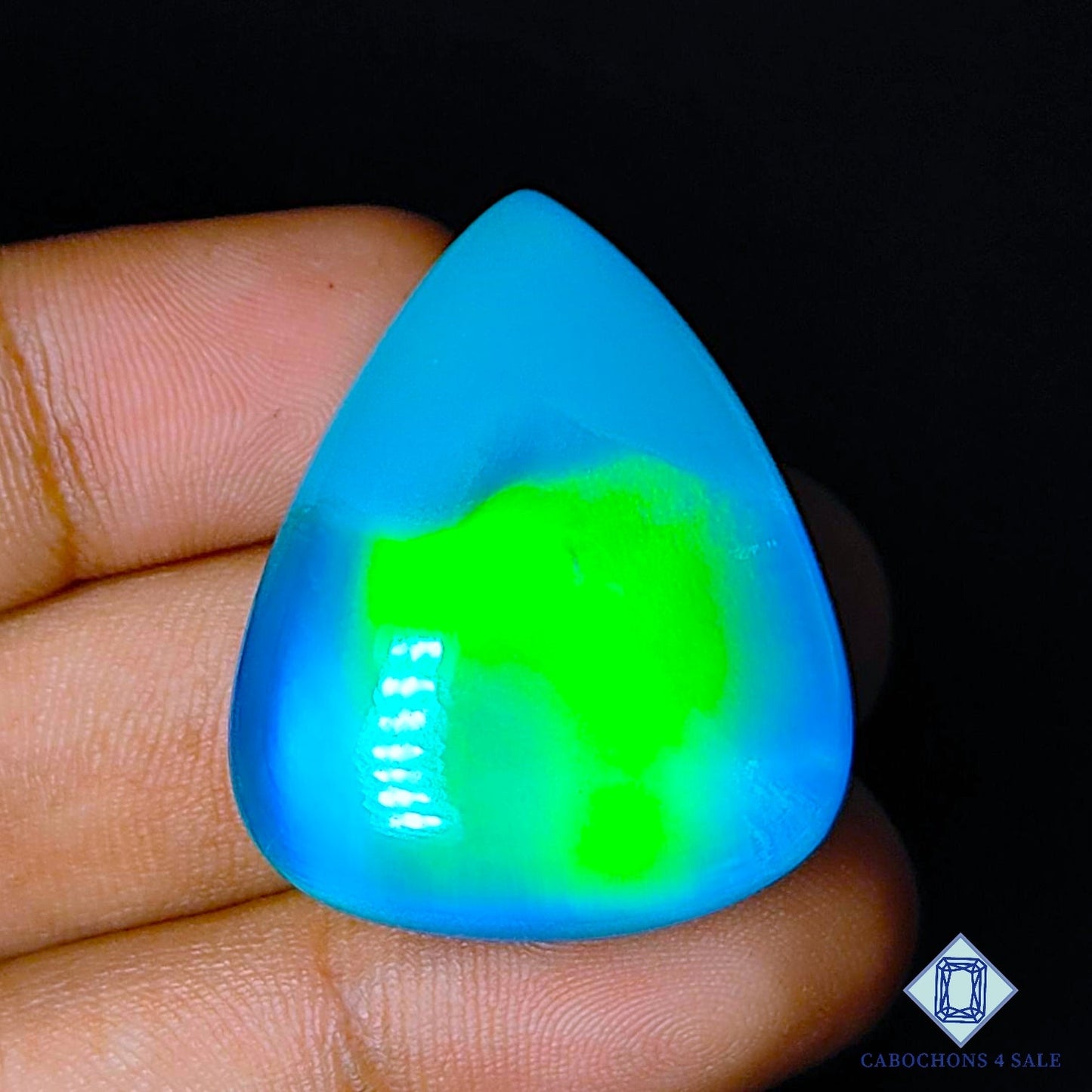 Aurora Opal + Crystal Quartz Doublet