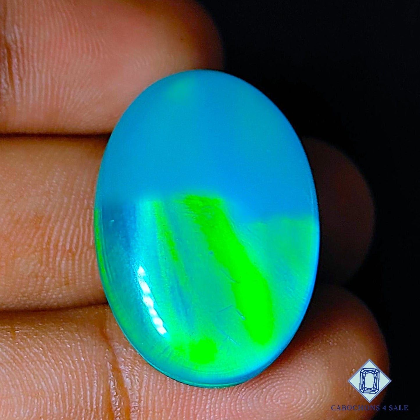 Aurora Opal + Crystal Quartz Doublet