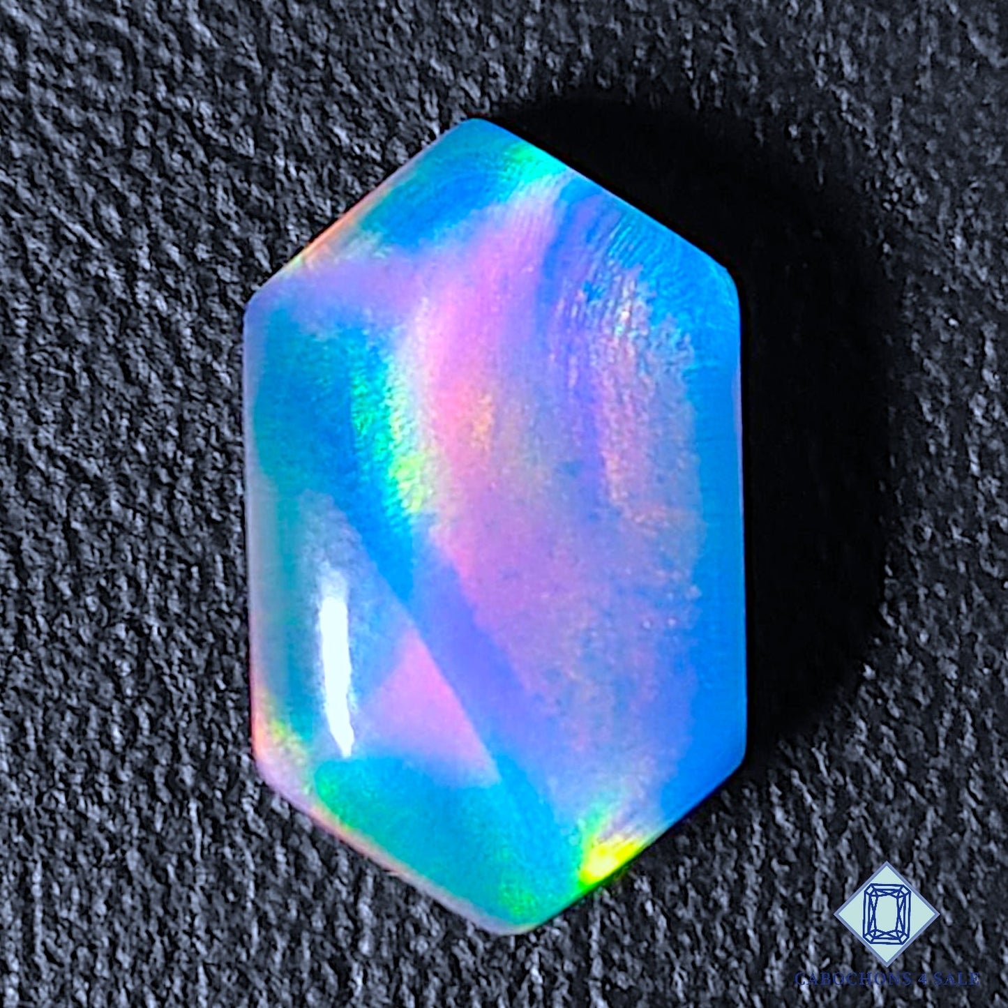Aurora Opal + Crystal Quartz Doublet