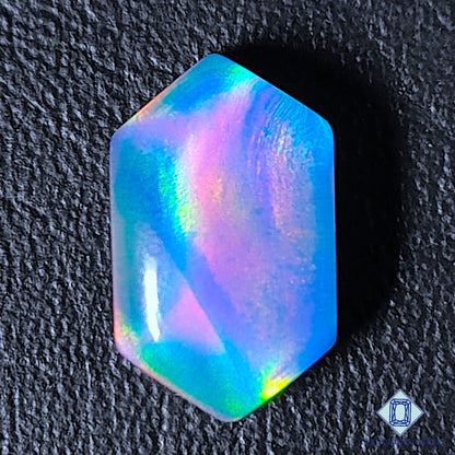 Aurora Opal + Crystal Quartz Doublet